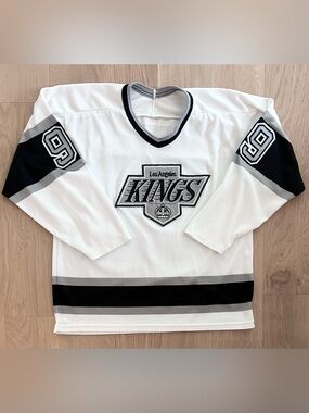 Vintage 90s CCM LA Kings Wayne Gretzky NHL Hockey Jersey